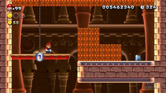 New Super Mario Bros. U Deluxe Walkthrough World 8 - Peach's Castle (All Star Coins) смотреть онлайн