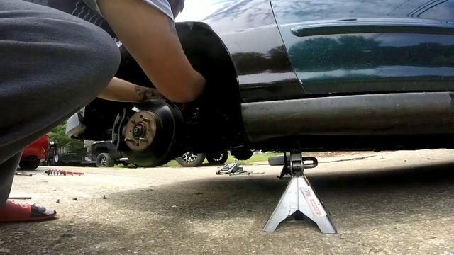INSTALLING EIBACH COILS and KYB AGX STRUTS ON MY GSR смотреть онлайн