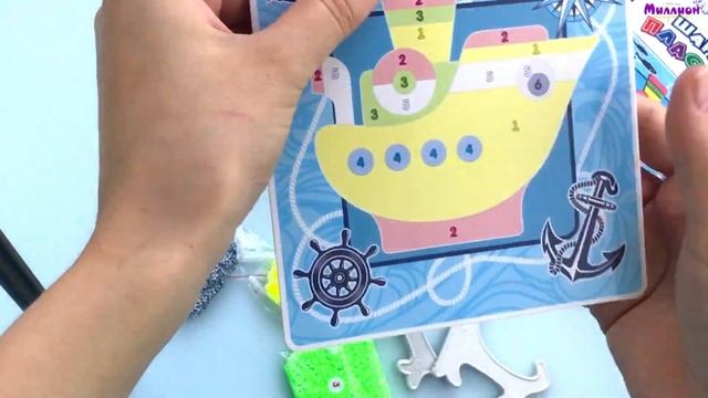 ВОВлизун Шариковый пластилин МОЗАИКА- Кораблик смотреть онлайн