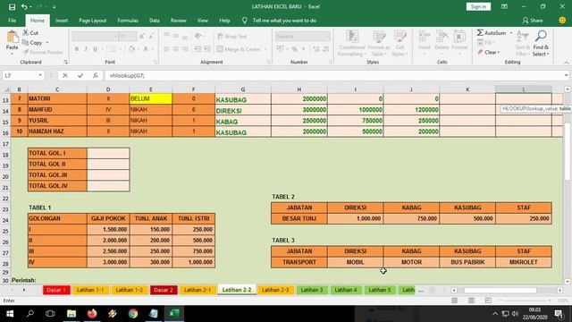 7 Latihan Praktik Excel (2) смотреть онлайн