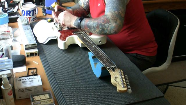 Fender Standard [Blacktop] HH Telecaster upgrades and setup... смотреть онлайн