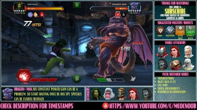MCOC: Act 7.3.4 - Easy Path For Completion - (Book 2, Act 1.4) - Symbiote Supreme - Tips/Guides