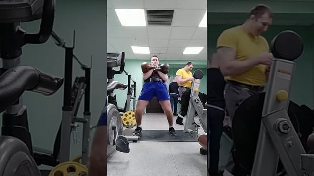 Тренировка толчка гирь, 8, 9, 10й подходы. 24 кг. 65сек х 10 подходов смотреть онлайн