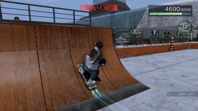 Lost Judgment Skate Park Mini Game смотреть онлайн