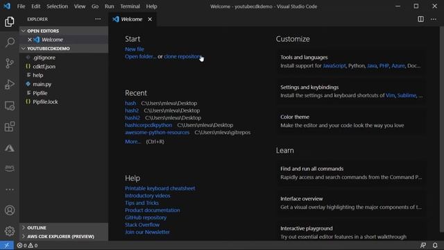 Hashicorp CDK (infrastructure-as-code with Python) Getting Started смотреть онлайн