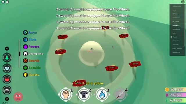бесконечный урон в Anime Fighting Simulator роблокс смотреть онлайн