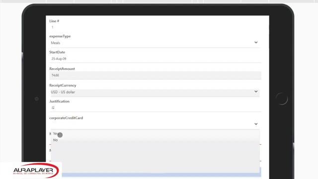 Oracle iExpense Mobile Application Including Credit Card - AuraPlayer смотреть онлайн