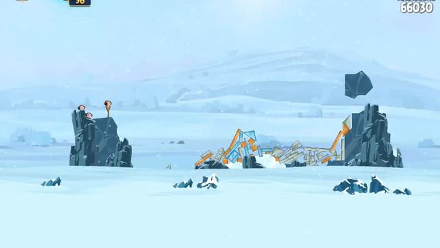 Angry Birds Star Wars Hoth 3-3 Прохождение на 3 Звезды смотреть онлайн