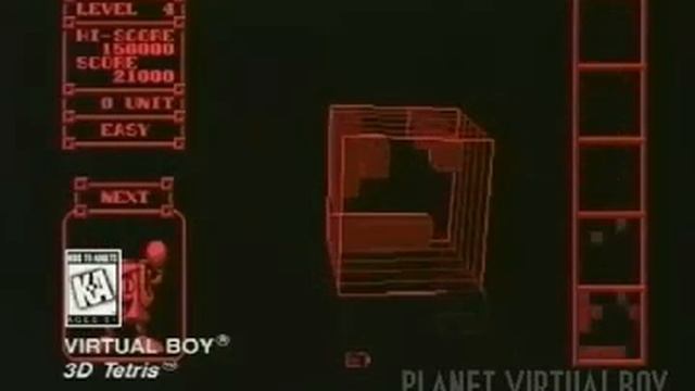 3D Tetris Virtual Boy Promo смотреть онлайн