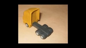 MAN TGX Как слепить грузовик из пластилина | How to build truck | Jak zbudować ciężarówkę