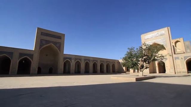 Uzbekistan, Bukhara 1: Within the Kalyan Mosque complex смотреть онлайн