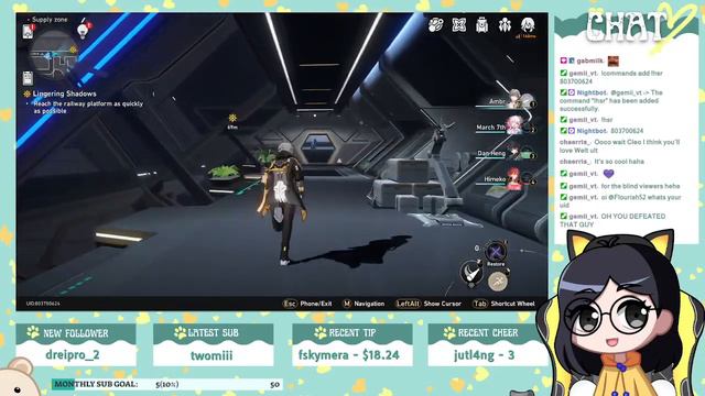 FINALLY PLAYING STAR RAIL!! i'm one day late !discord !socials смотреть онлайн