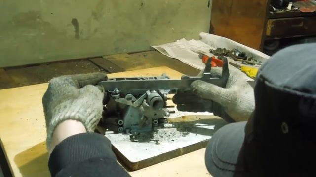 Евгений Быковский, выравнивание фланца карбюратора! смотреть онлайн
