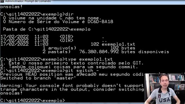 Git - retorno para commit anterior смотреть онлайн
