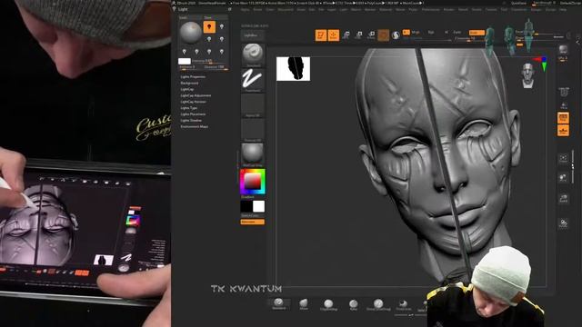 Рисование ZBrush Для NFT НФТ. Создание стиля. Crypto Art, Крипто Арт смотреть онлайн