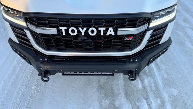 Бампер силовой передний BMS PRO-Line для Тойота Ленд Крузер 300 смотреть онлайн