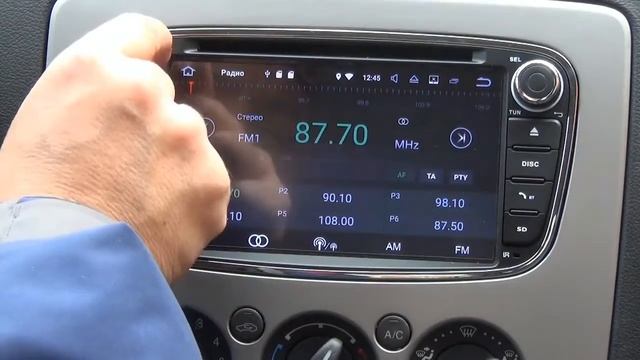 Обзор китайской магнитолы на FORD FOCUS 2 смотреть онлайн