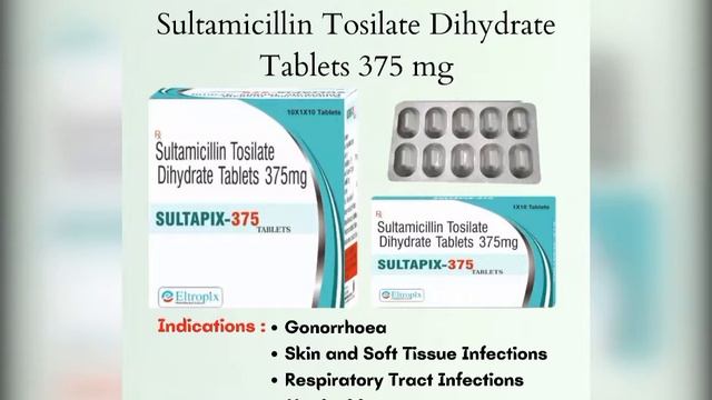SULTAPIX-375 Tablets смотреть онлайн