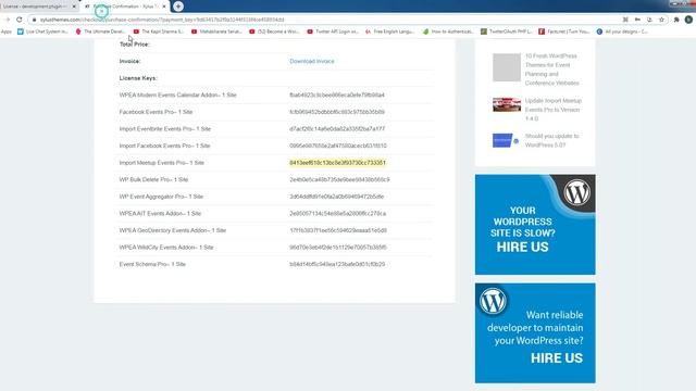How to activate the license key of the "WP Event Aggregator" plugin смотреть онлайн