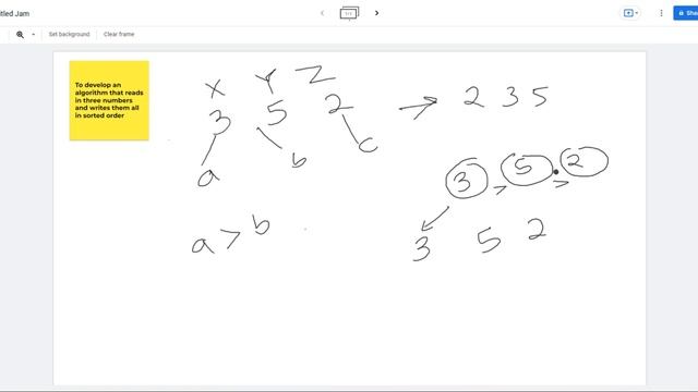 Sort three numbers flowchart смотреть онлайн