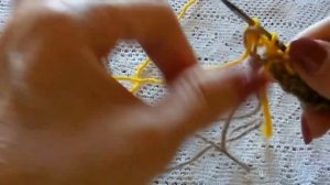 Очень красивый и совсем простой ленивый жаккард спицами.