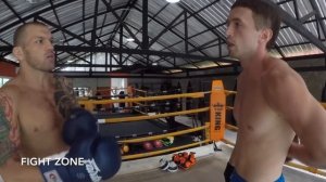 Правильная работа на лапах в боксе — Урок 1. Объясняет Андрей Басынин и Дмитрий Киселев