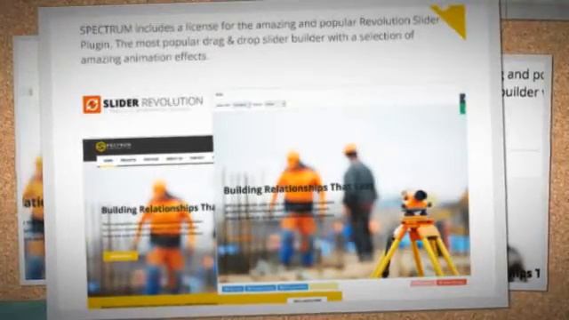 Spectrum - Construction Multi-Trade Wordpress Theme + Download смотреть онлайн