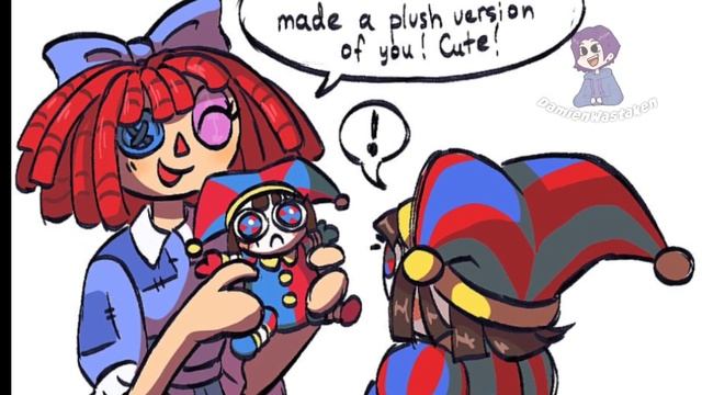 Pomni dreams about Ragatha (The Amazing Digital Circus Comic) | TADC смотреть онлайн