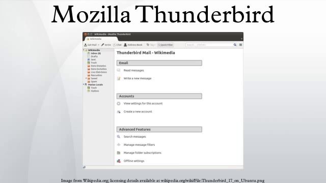Mozilla Thunderbird смотреть онлайн