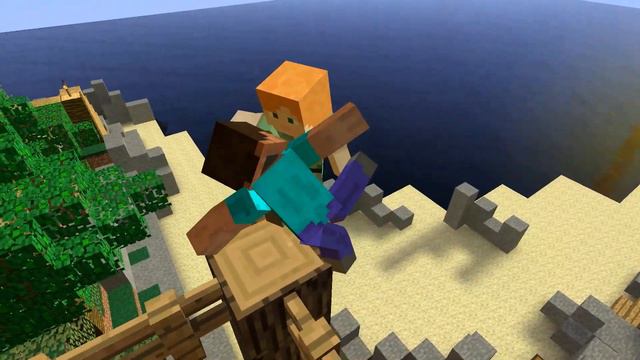 Minecraft Ragdoll Jumps & Falls (GMOD) Episode 120 смотреть онлайн