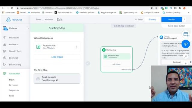 ?Cómo crear Campaña Facebook ADS y con JSON de Manychat ?Paso a Paso смотреть онлайн