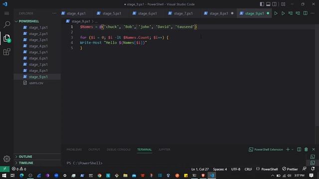 Loops in PowerShell ? PowerShell for beginner #9 смотреть онлайн