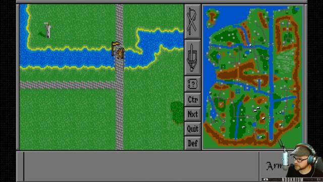 Warlords [1990] - (Fantasy Empires Strategy Game) смотреть онлайн