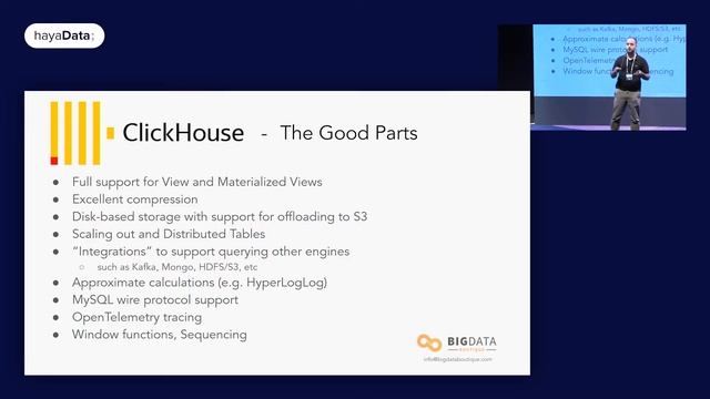 Vespa or ClickHouse: What to Do After Elasticsearch - Itamar Syn Hershko смотреть онлайн