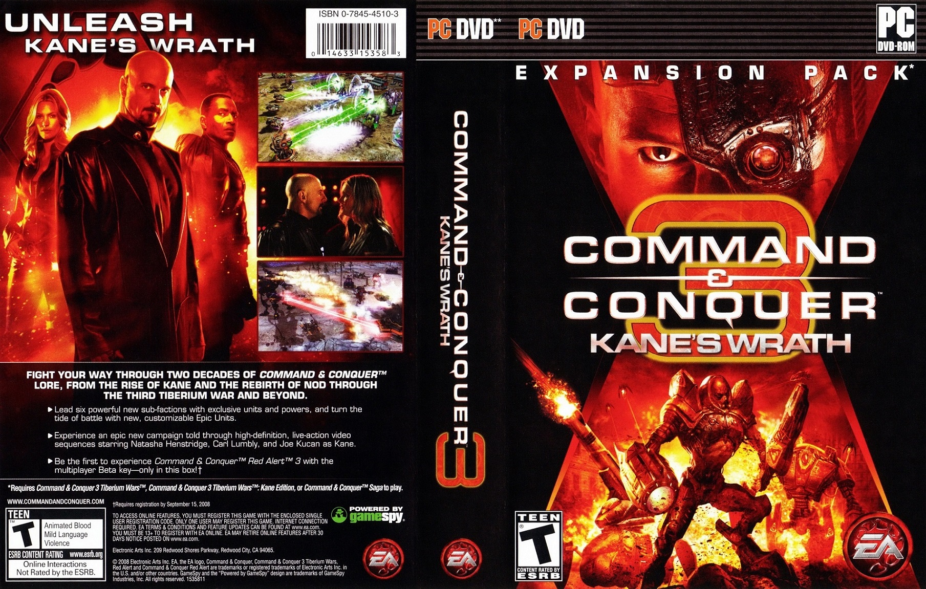 Command and Conquer 3 Kane's Wrath смотреть онлайн