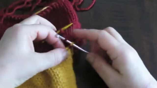Соединение открытых петель крючком. #158. смотреть онлайн