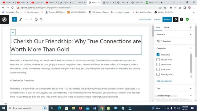 How To Edit A Published Post On WordPress смотреть онлайн