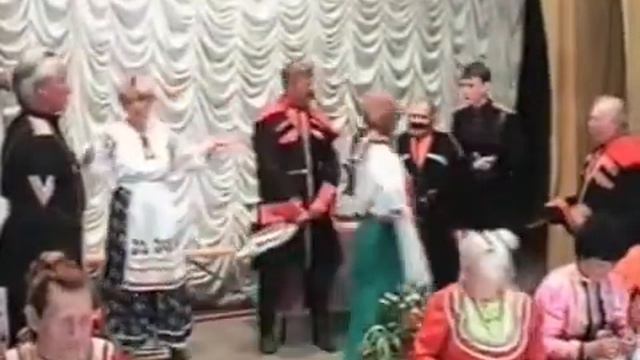 Сватанье Фольклорная картинка хора ДК 1995г смотреть онлайн