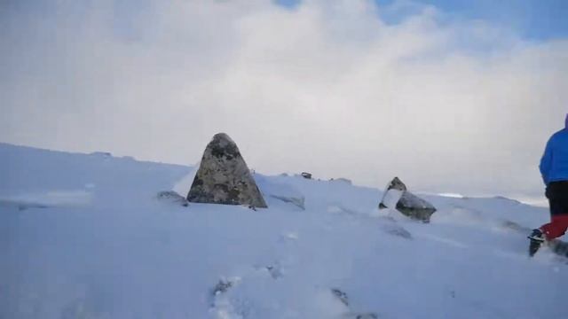 Hardangervidda National Park , good morning in a winter camp смотреть онлайн