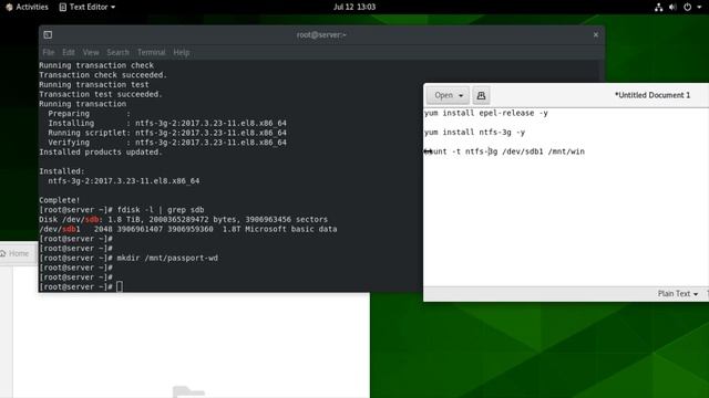 [Solved] Error mounting /dev/sdb1 unknown filesystem type NTFS смотреть онлайн