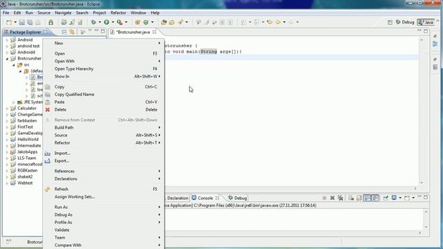 Java Tutorial 26 - Startparameter смотреть онлайн
