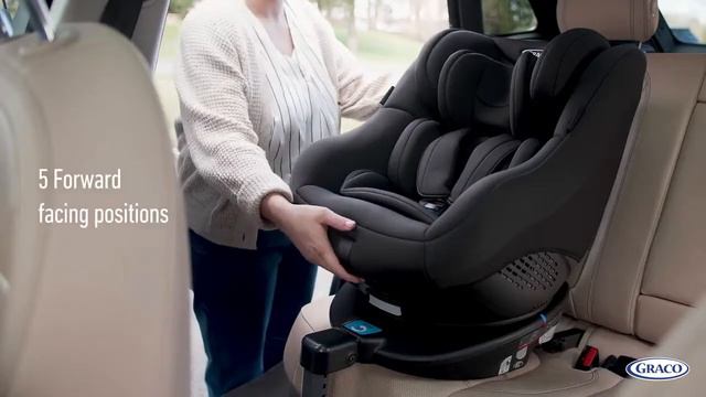 Graco scaun auto isofix rotativ 360 Turn2Me 0-18 kg смотреть онлайн