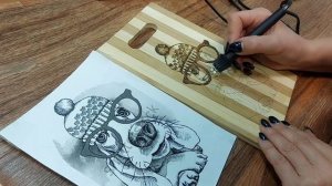 Выжигание для начинающих #выжиганиеподереву