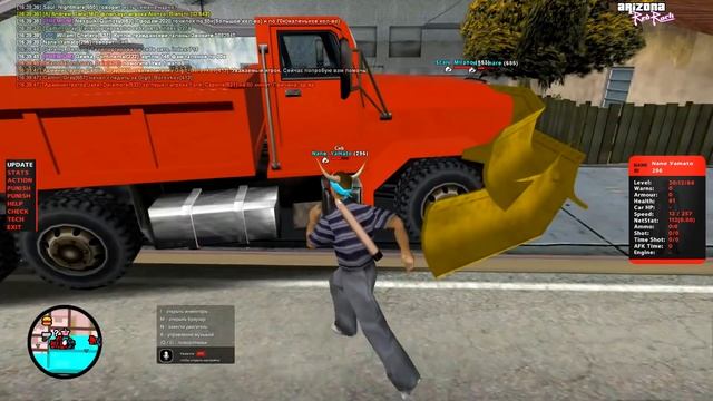 НАКАЗАЛ МАЖОРА 79 УРОВНЯ за ДБ КОВШОМ в GTA SAMP смотреть онлайн