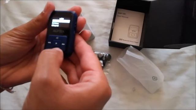 AGPTEK A12- Clip Bluetooth lettore MP3 8 GB Amazon recensione review смотреть онлайн