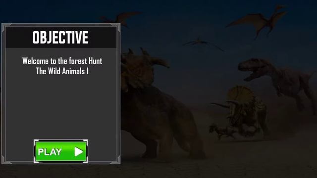 Wild Animal Sniper Hunter Dino Hunting Games Android Gameplay смотреть онлайн