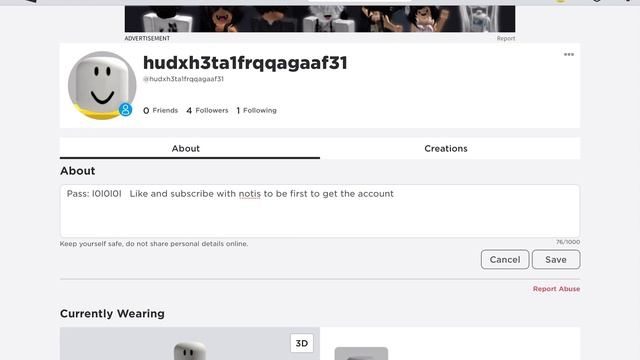 Free Roblox account 2010 unverified with off sale смотреть онлайн