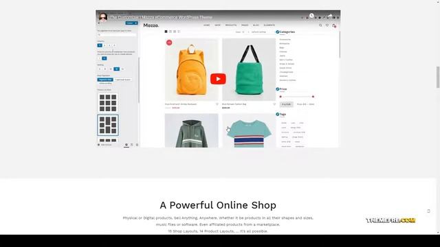 Mazza - Multi-purpose Creative WooCommerce Theme shop unique Azusa смотреть онлайн