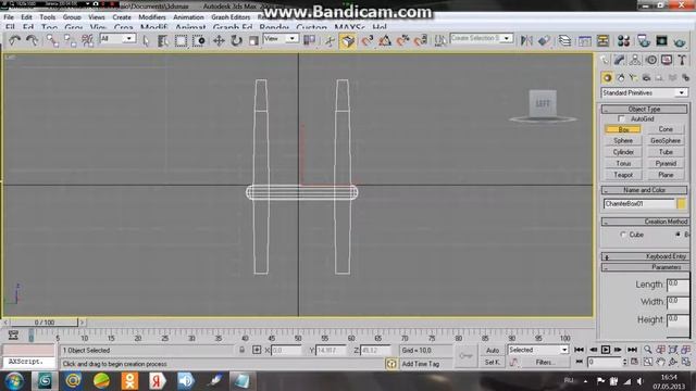 3D max, 1 урок-моделирование №2 стула смотреть онлайн