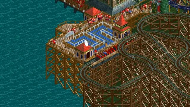 Let's Play Rollercoaster Tycoon Corkscrew Follies 38 - Baby Coasters смотреть онлайн